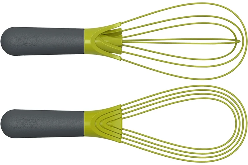 Fouet 2-en-1 Joseph Joseph Twist en silicone vert