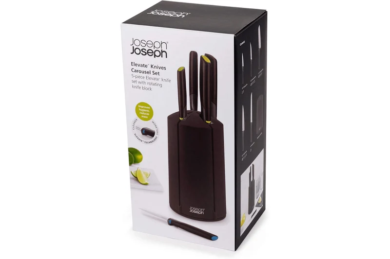 Carrousel de 5 couteaux Joseph Joseph Elevate Multicolore