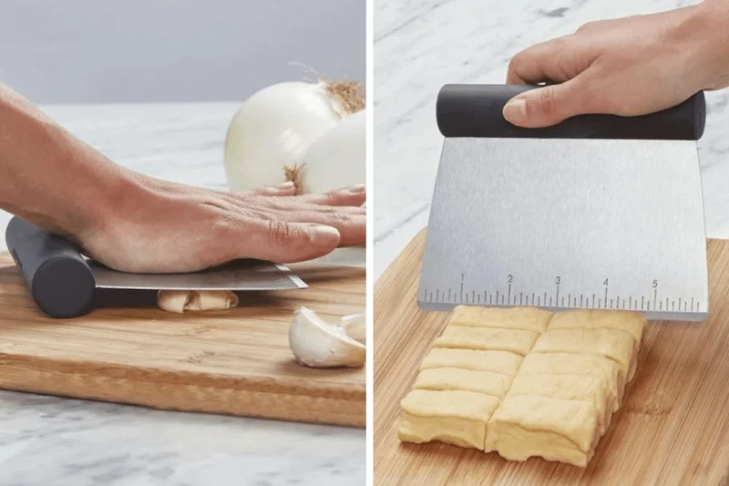 Corne coupe-pâte Kitchen Aid en acier inoxydable