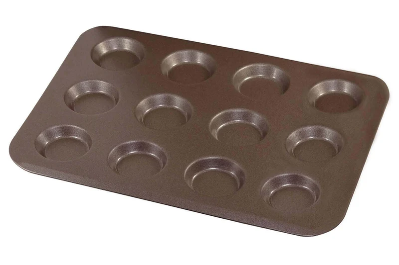 Plaque à 12 mini tartelettes Gobel anti-adhérent