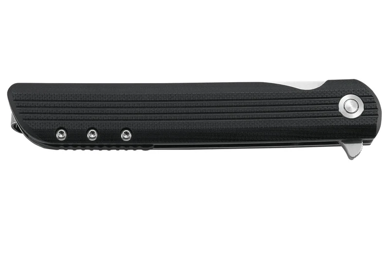 Couteau pliant CRKT Plus Large 3810 manche noir nylon et fibre de verre 11,5cm