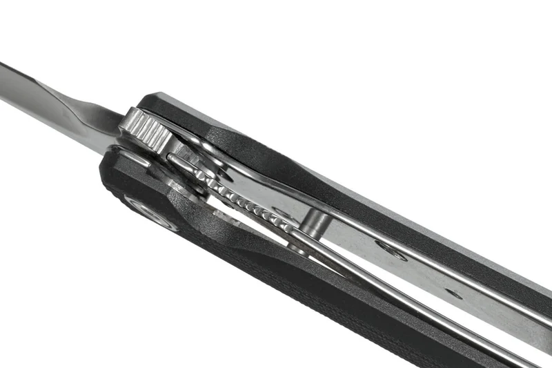 Couteau pliant CRKT Plus Large 3810 manche noir nylon et fibre de verre 11,5cm