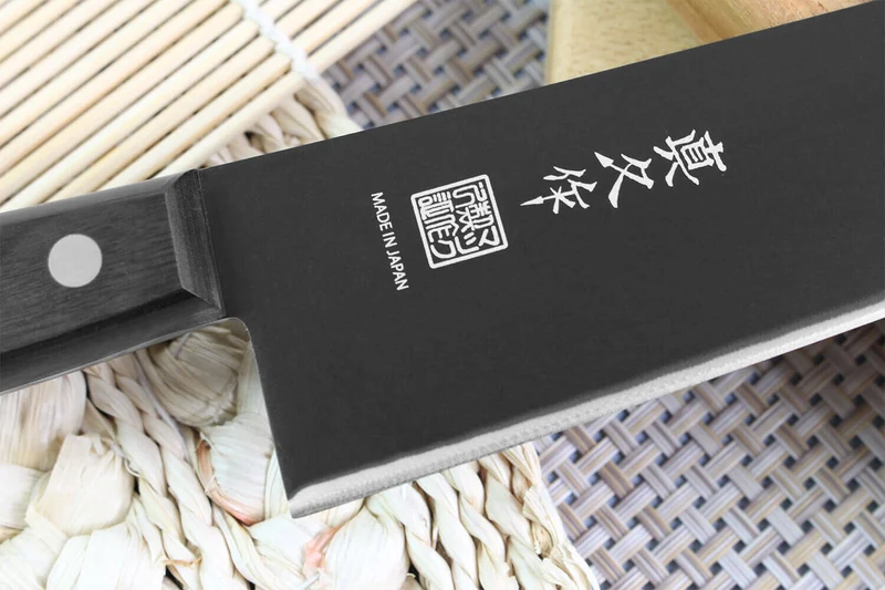 Couteau sushi chef japonais MAC Super Black 21cm