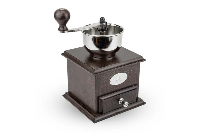 Moulin à café manuel Peugeot Brésil en hêtre chocolat 21cm