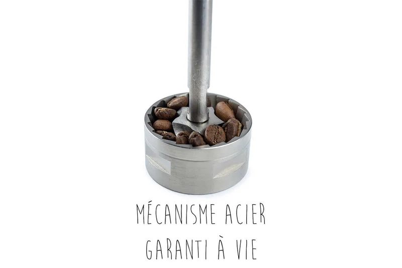 Moulin à café manuel Peugeot Brésil en hêtre chocolat 21cm
