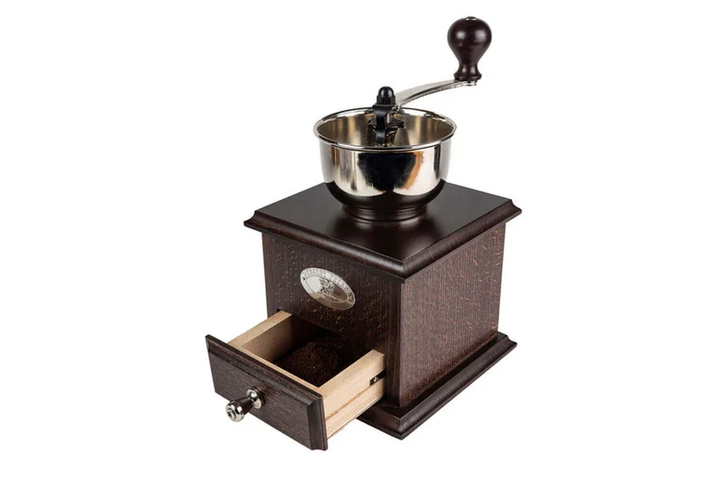 Moulin à café manuel Peugeot Brésil en hêtre chocolat 21cm