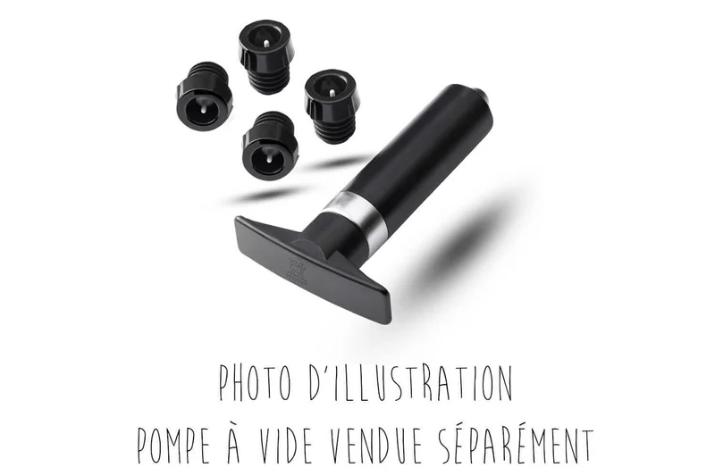 Set de 4 bouchons à vin Peugeot Epivac pour pompe à vide 3,5cm