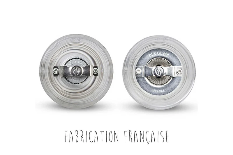 Coffret duo moulin à sel et poivre Peugeot Nancy en acrylique