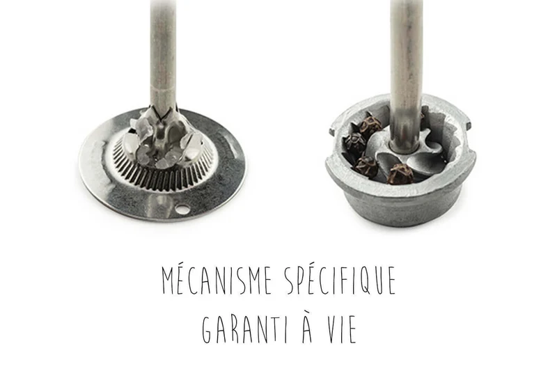 Coffret duo moulin à sel et poivre Peugeot Nancy en acrylique