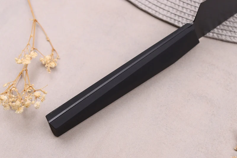 Couteau santoku 17cm japonais Satake Cutlery Black