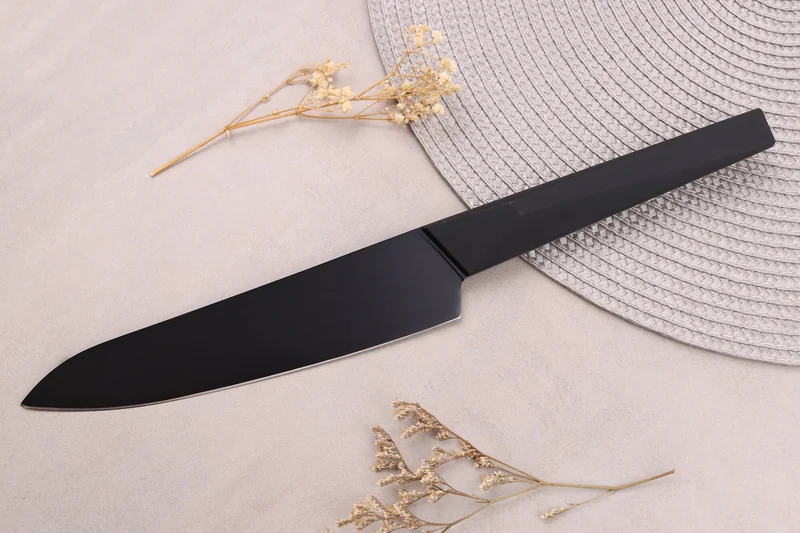 Couteau de chef 18cm japonais Satake Cutlery Black