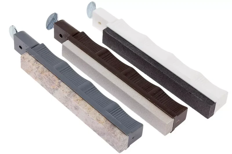Kit D'Aiguisage Lansky Natural Arkansas 3 Pierres