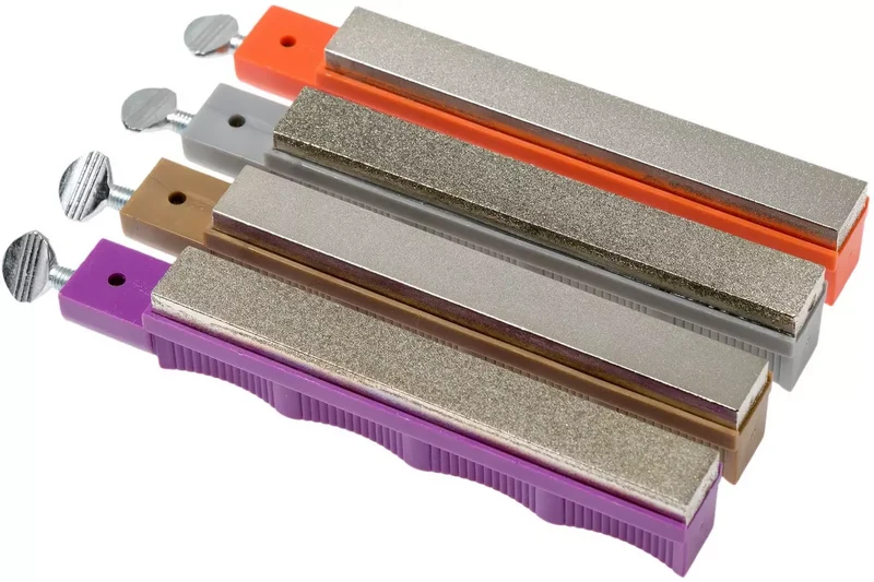 Kit D'Aiguisage Lansky Deluxe Diamond 4 Pierres