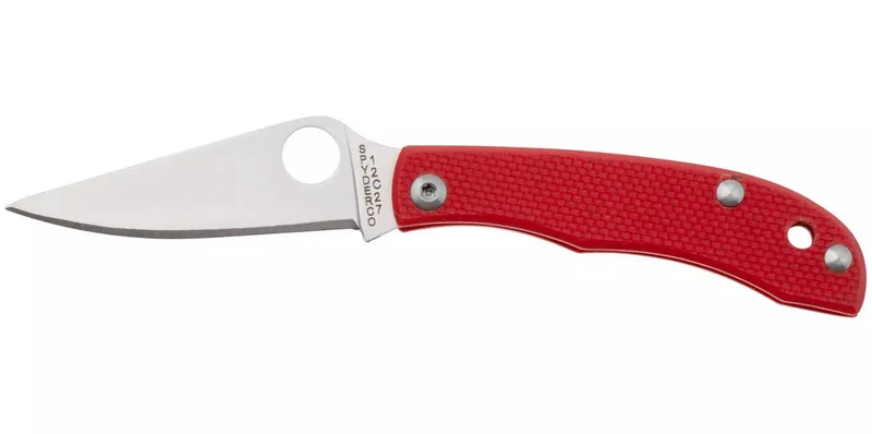 Couteau Spyderco Grasshopper G10 Rouge