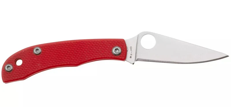 Couteau Spyderco Grasshopper G10 Rouge