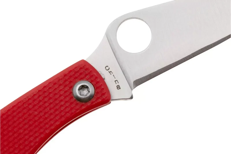 Couteau Spyderco Grasshopper G10 Rouge