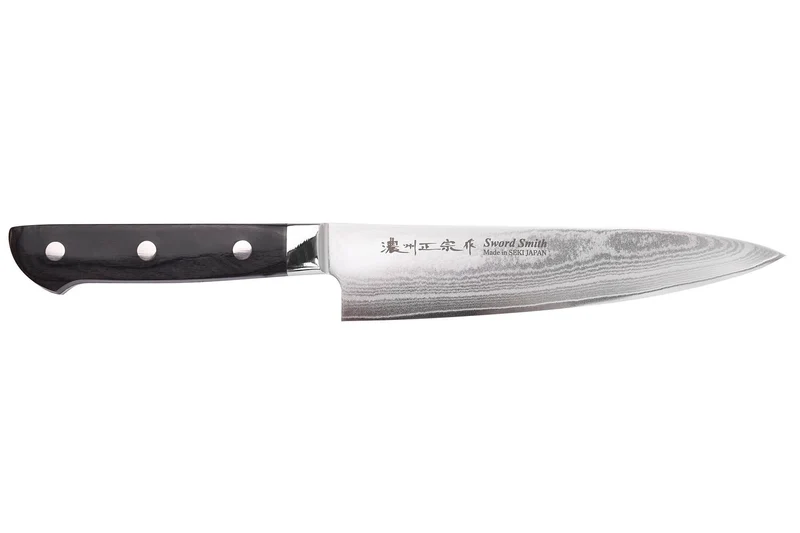 Coffret 3 couteaux japonais Satake Cutlery damas 69 couches chef + universel + office