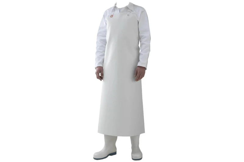 Tablier de boucher Manulatex Bravo 90x115cm en nitrile blanc