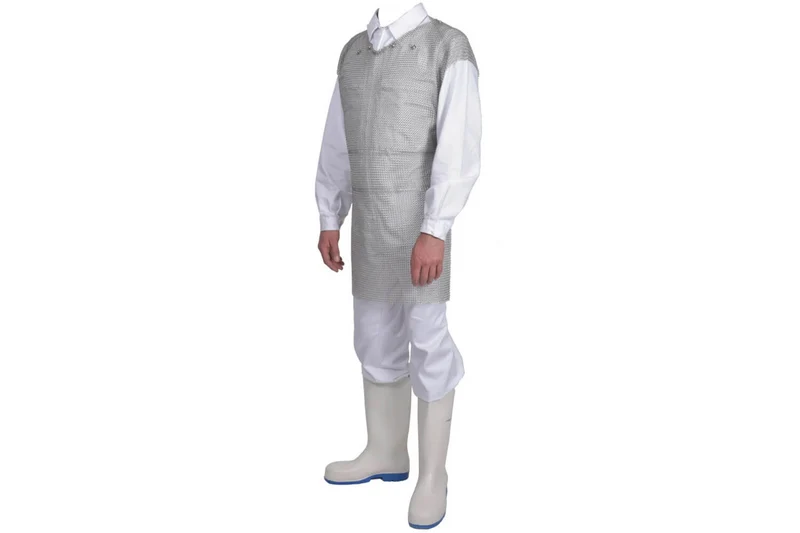 Tablier de désosseur Manulatex Chasuble Lightover en cotte de mailles sans manche