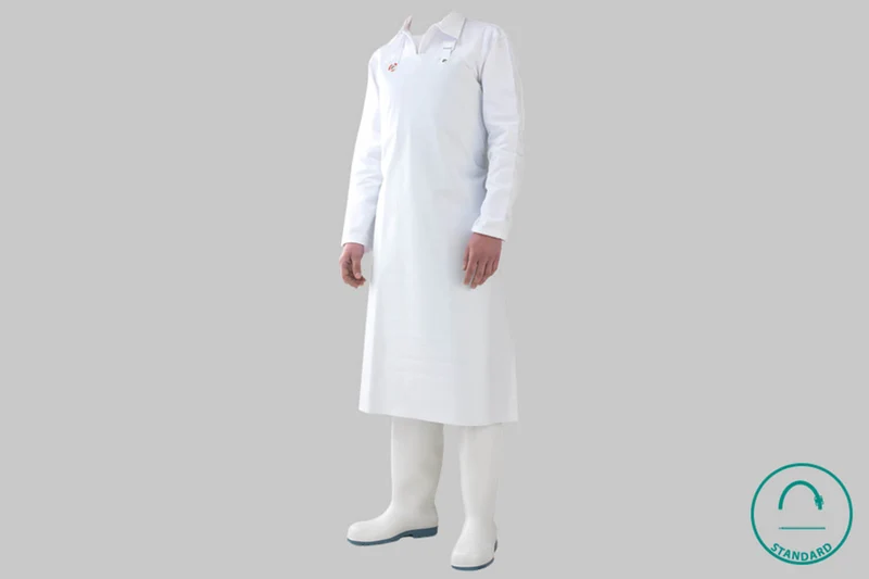 Tablier professionnel Manulatex Yankee 35 90x115cm en vinyle blanc