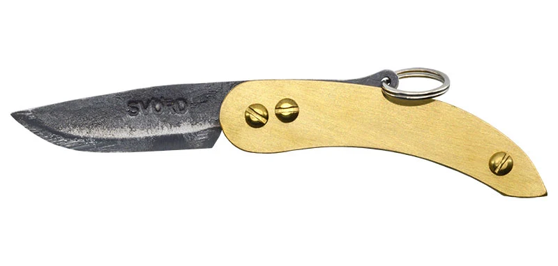 Couteau de Poche Peasant Svord Laiton