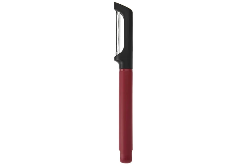 Éplucheur Kitchen Aid Euro lame dentée double tranchant en acier inoxydable