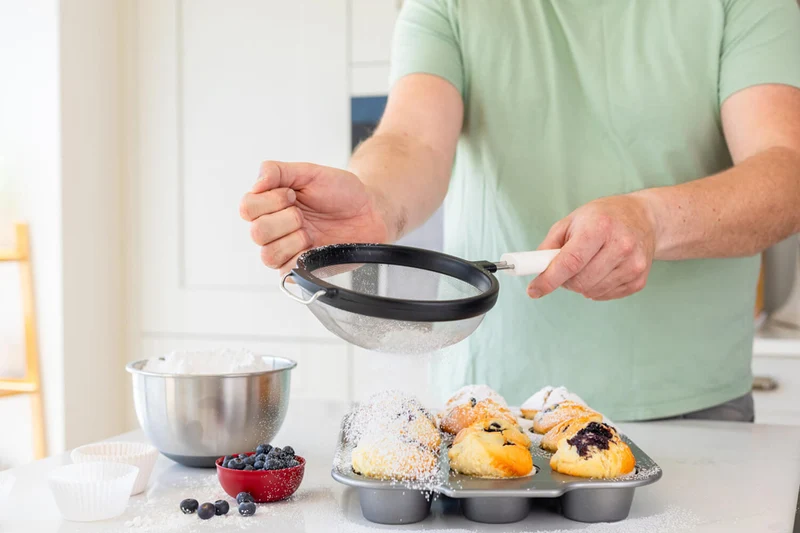 Tamis Kitchen Aid en acier inoxydable