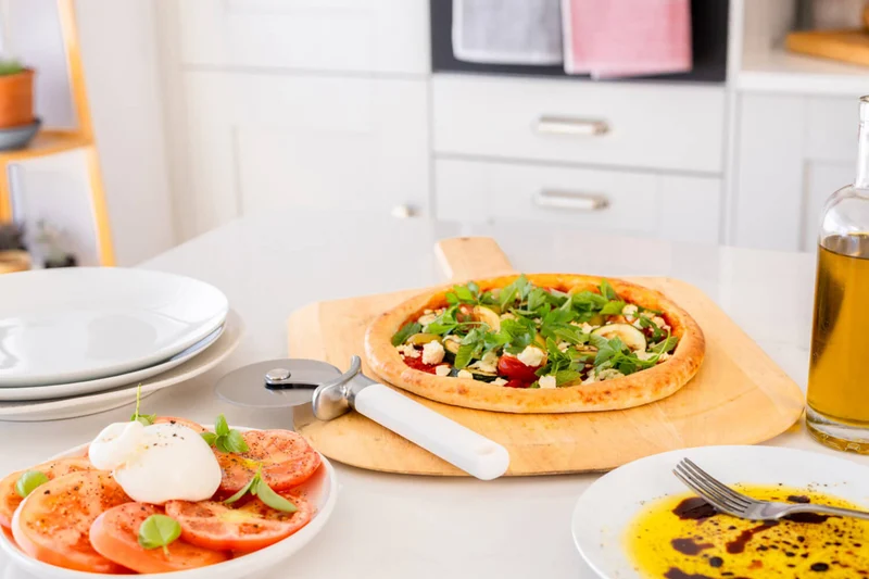 Roulette à pizza Kitchen Aid en acier inoxydable