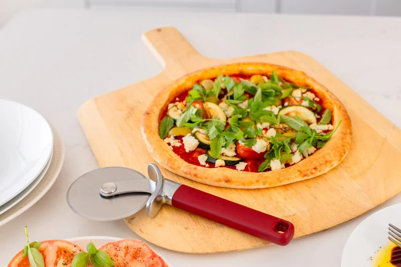 Roulette à pizza Kitchen Aid en acier inoxydable