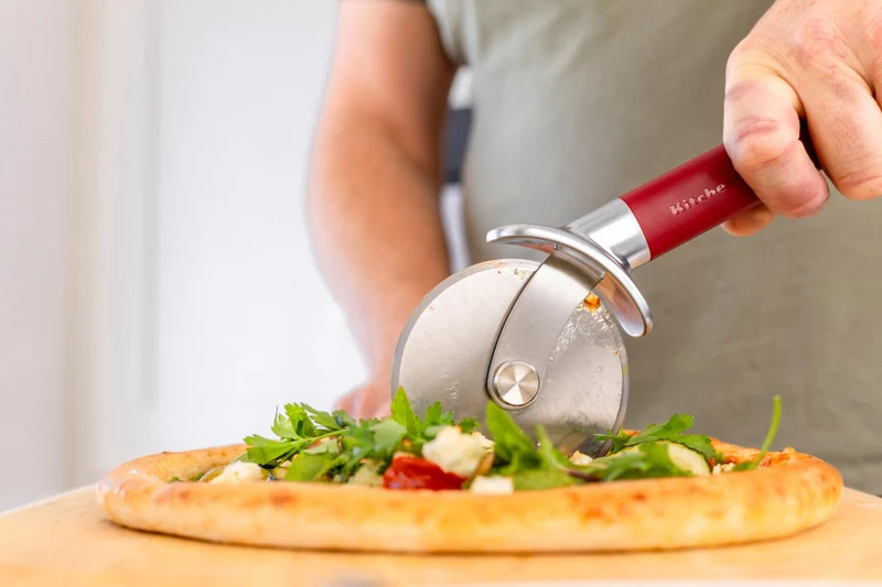 Roulette à pizza Kitchen Aid en acier inoxydable