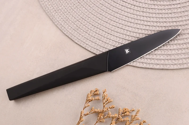 Couteau d'office 10cm japonais Satake Cutlery Black