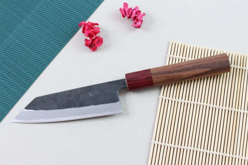 Couteau kiritsuke japonais artisanal Wusaki Yuzo BS2 12cm