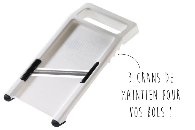 Mandoline Westmark Famos blanche lame à double tranchant