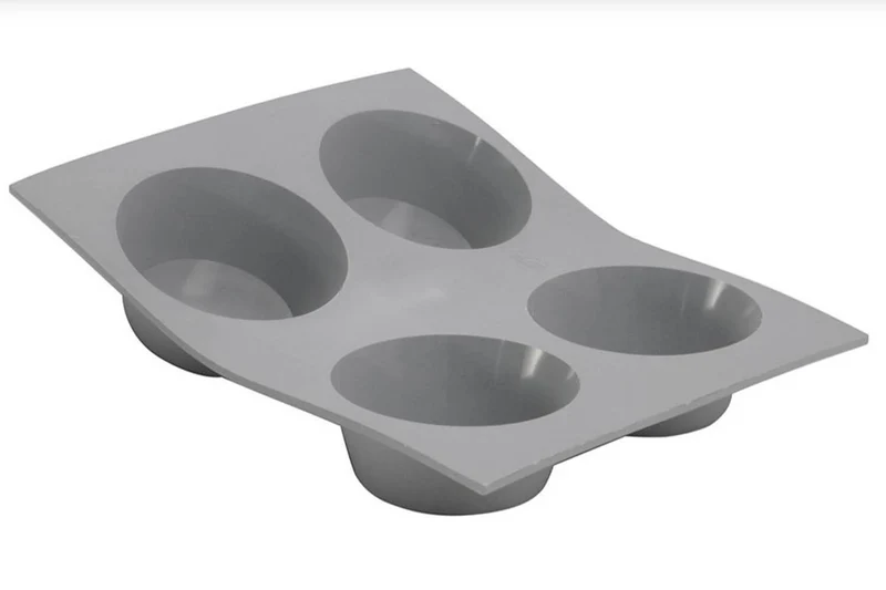 Moule en silicone De Buyer Elastomoule portions 4 ou 6 muffins