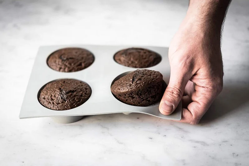 Moule en silicone De Buyer Elastomoule portions 4 ou 6 muffins