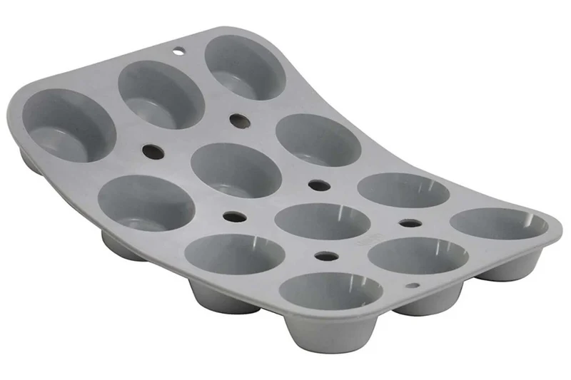 Moule en silicone De Buyer Elastomoule Pomponette 12 mini muffins