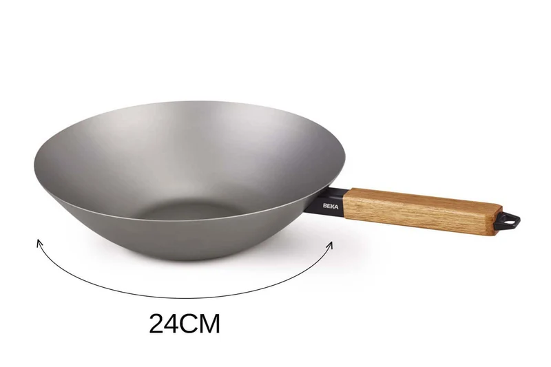 Wok Beka Nomad en acier carbone
