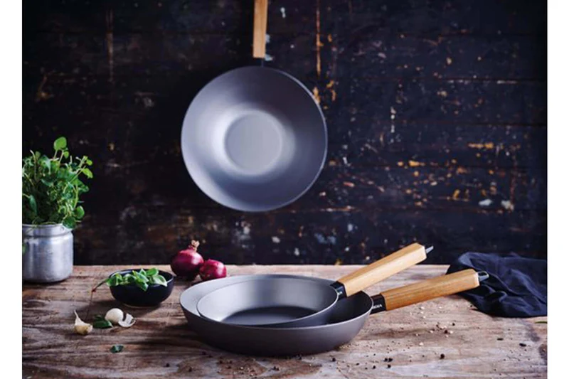 Wok Beka Nomad en acier carbone