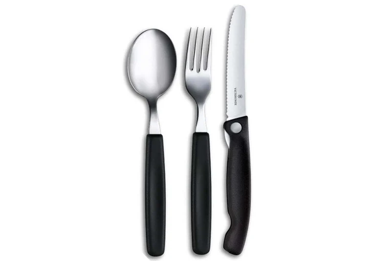 Set de 3 couverts Victorinox Swiss Classic pliant