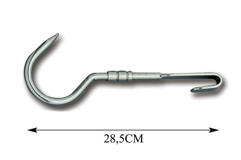 Crochet tournant Fischer Bargoin pour barres de 15mm capacité 150kg