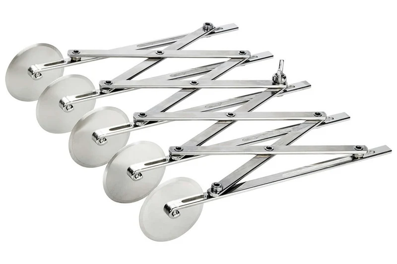 Rouleau multicoupe métal simple 5 roulettes lisses