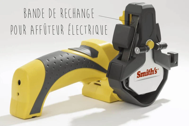 Lot de 3 bandes de rechange Smith's pour affûteur électrique sans fil Smith's