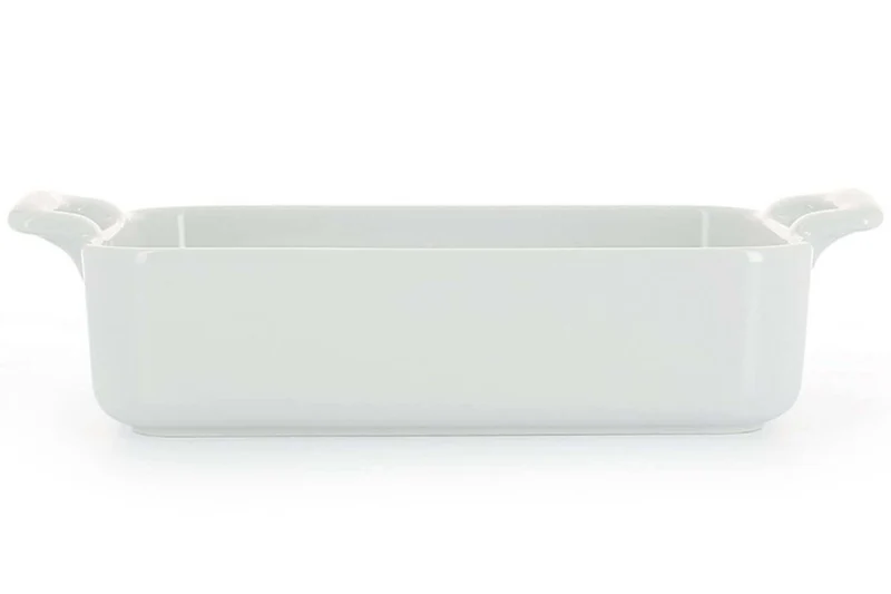 Plat rectangulaire Revol Belle Cuisine 34x25cm en porcelaine blanche