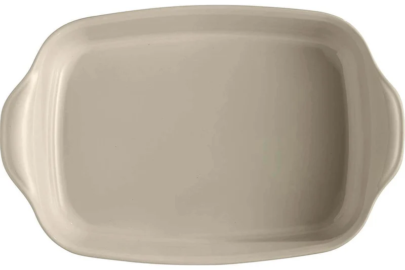 Grand plat à four rectangulaire Emile Henry Ultime 42 x 28 x 9 cm