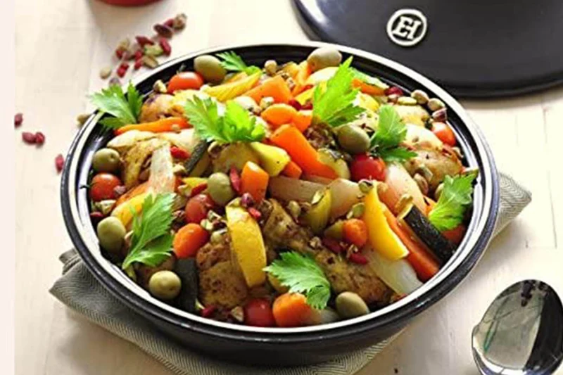 Plat à tajine Emile Henry 27 cm en céramique