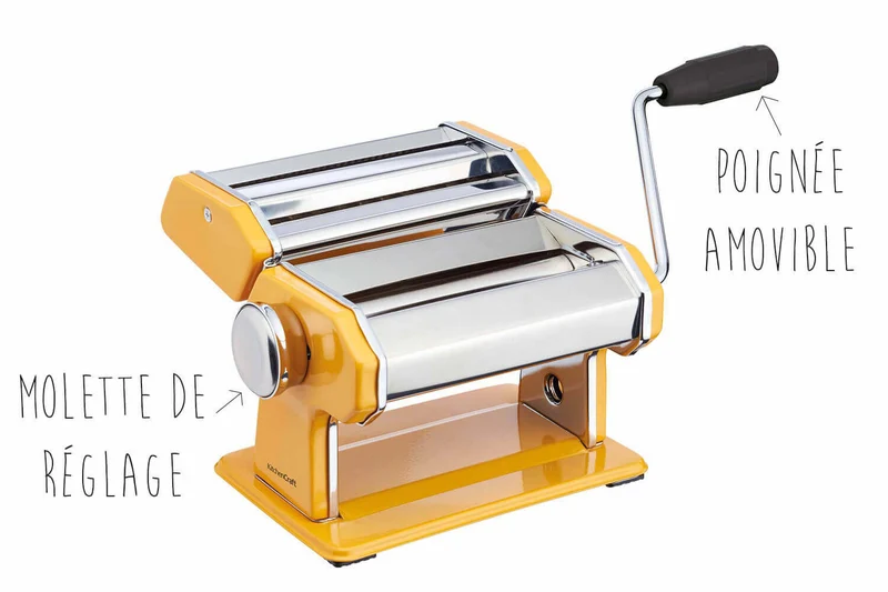 Machine à pâtes Kitchencraft World of Flavours en inox