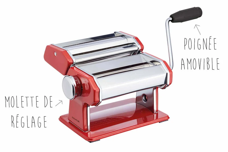 Machine à pâtes Kitchencraft World of Flavours en inox