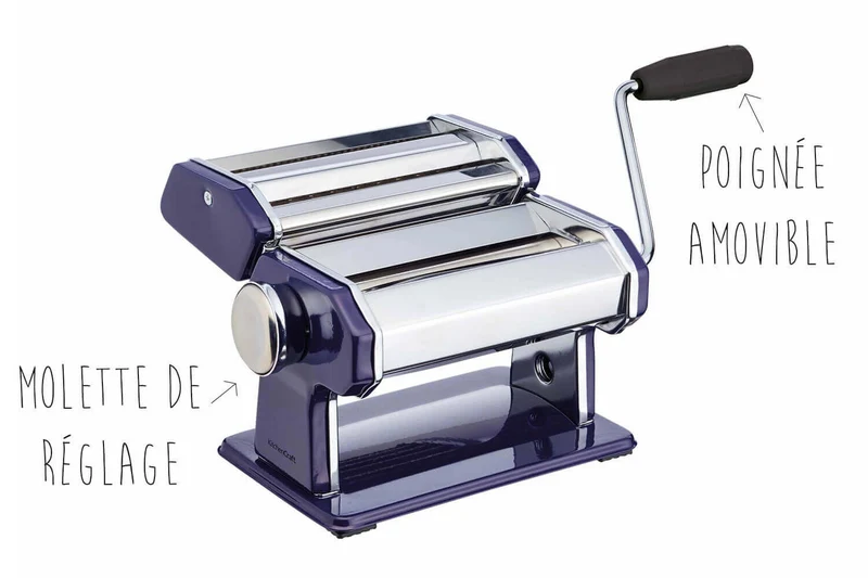 Machine à pâtes Kitchencraft World of Flavours en inox