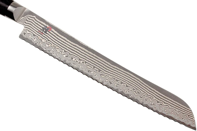 Couteau à pain japonais Miyabi 5000FCD lame 24cm damas 48 couches manche pakkawood