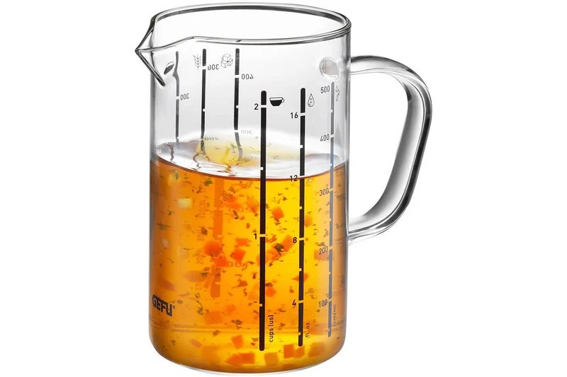 Verre doseur Gefu Meti en verre borosilicate